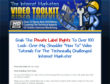 Tablet Screenshot of imvideotoolkit.com